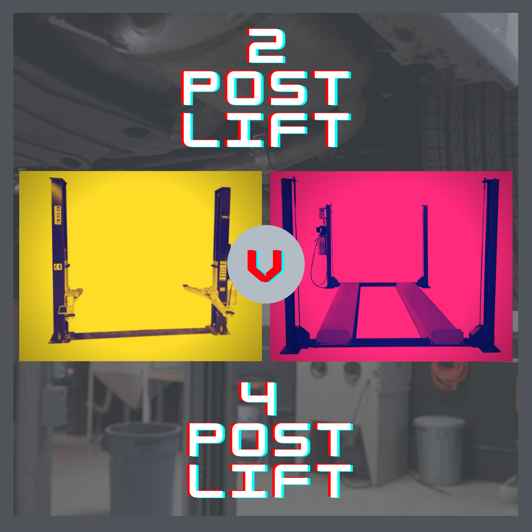 2 Post Lift v 4 Post Pro Garage Lifts
