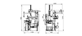 Fully Automatic Tyre Changer Up to 26 inch (2024)
